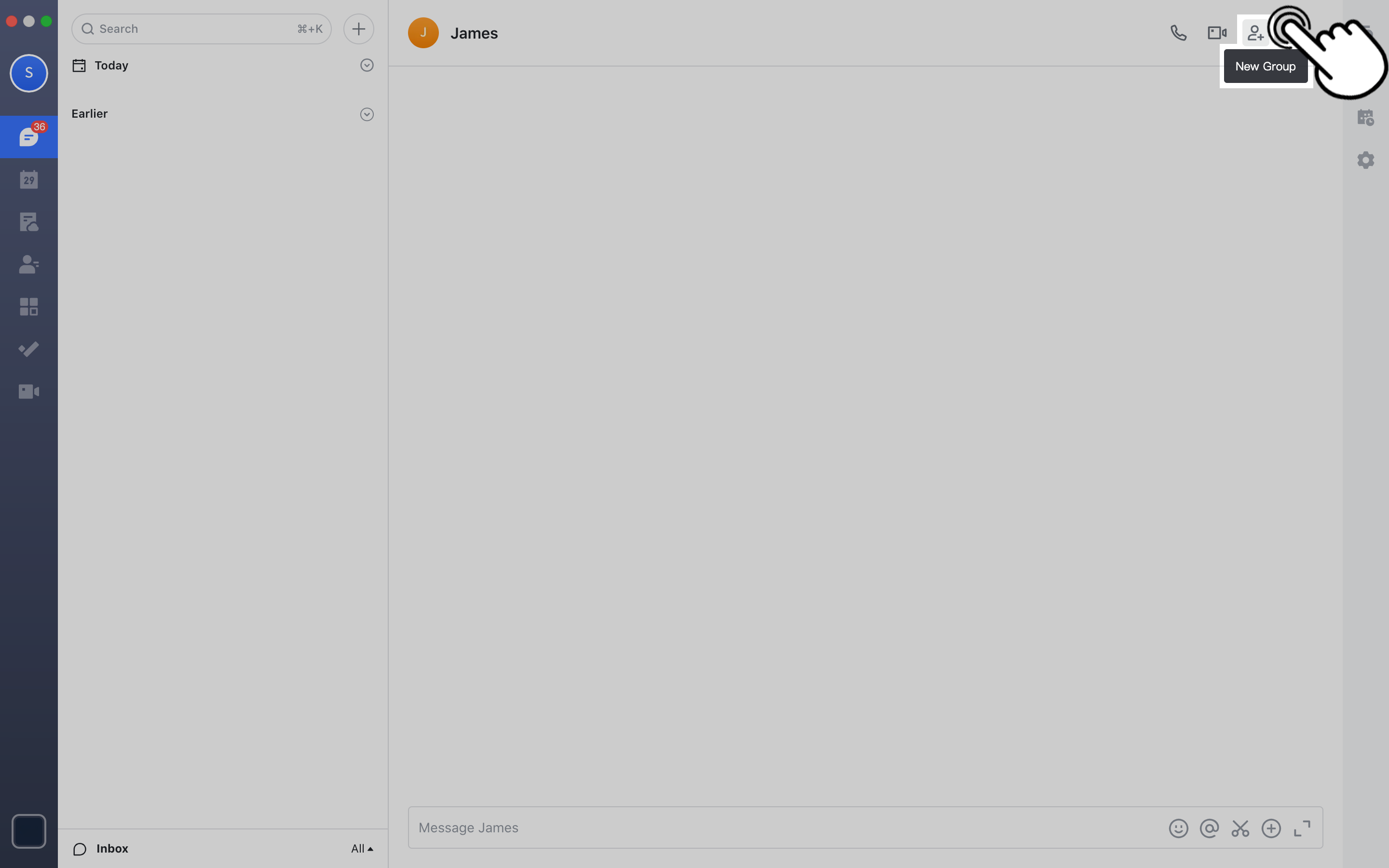 Messenger Create group chats