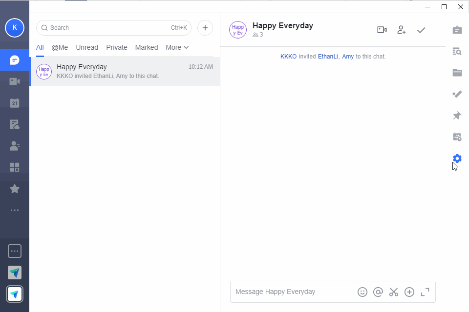 Messenger | Leave a group
